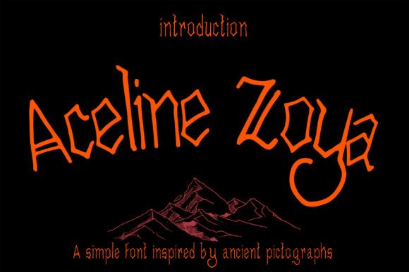 Aceline Zoya: Bold Blackletter with Ancient Flair