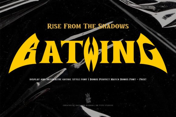 Bat Wing: Commanding Attention with Gothic Fury