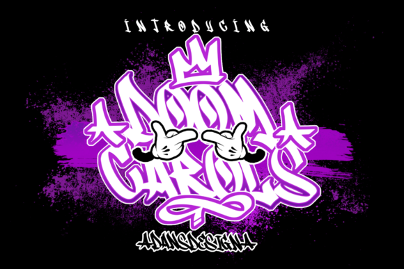 Doom Carols: The Blackletter Font with a Streetwise Edge