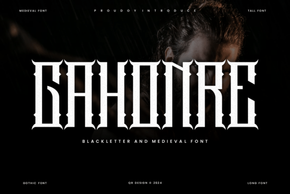 Gahonre: A Blackletter Font with Unmistakable Presence