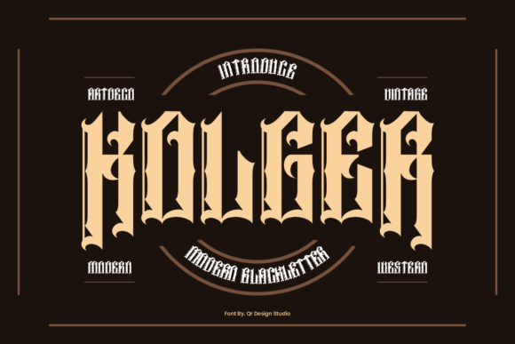 Kolger: A Modern Blackletter with Art-Deco Soul