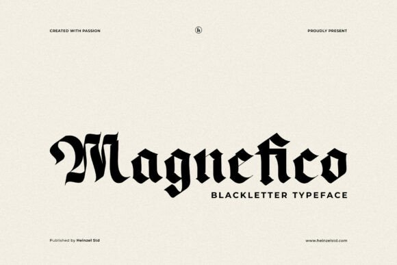 Magnefico: The Gothic Typeface for Bold Branding