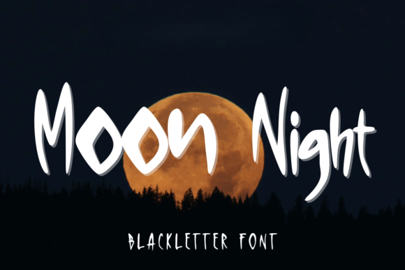 Moon Night: A Typeface for Enchanted Stories