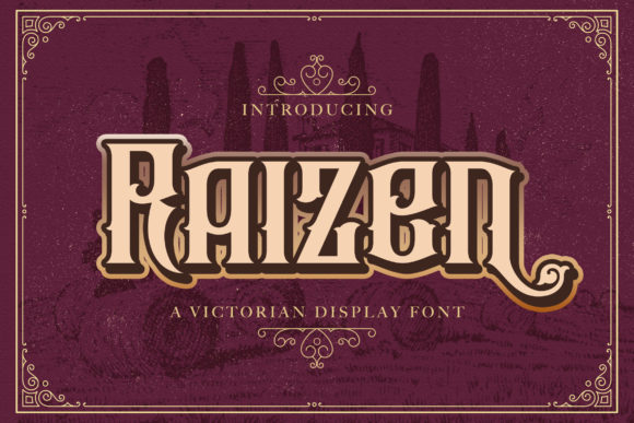 Raizen: A Blackletter Font with Unmistakable Authority